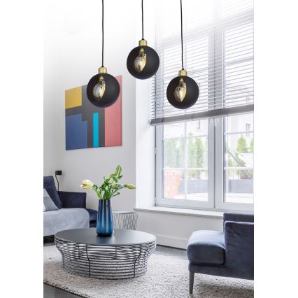 Żyrandol LED na lince CUBUS 3xE27/60W/230V