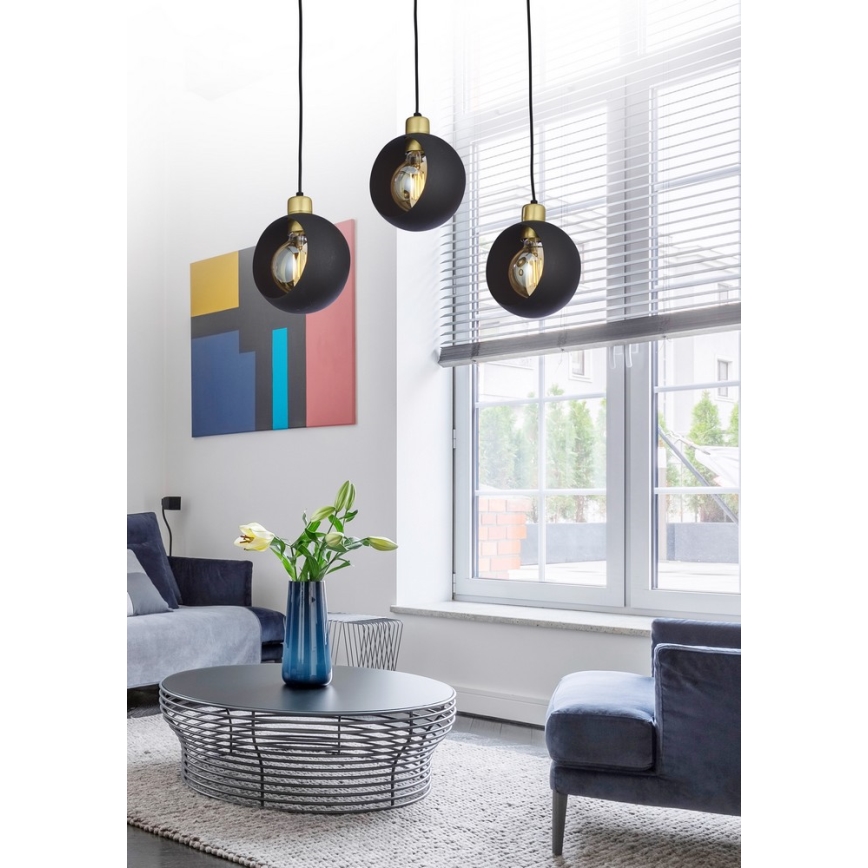 Żyrandol LED na lince CUBUS 3xE27/60W/230V