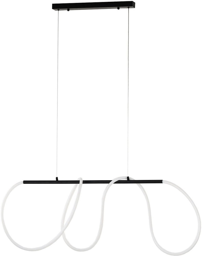 Żyrandol LED na lince FLEXI LED/45W/230V 4000K czarny