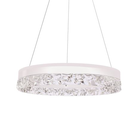 Żyrandol LED na lince FROZI LED/32W/230V Ø 50 cm biały