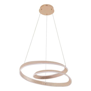 Žyrandol LED na lince GLOW LED/75W/230V 4000K, śr. 60 cm, złoty