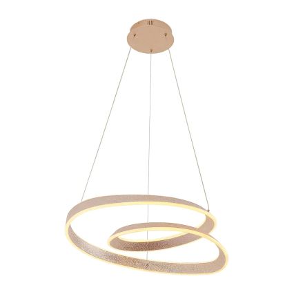 Žyrandol LED na lince GLOW LED/75W/230V 4000K, śr. 60 cm, złoty