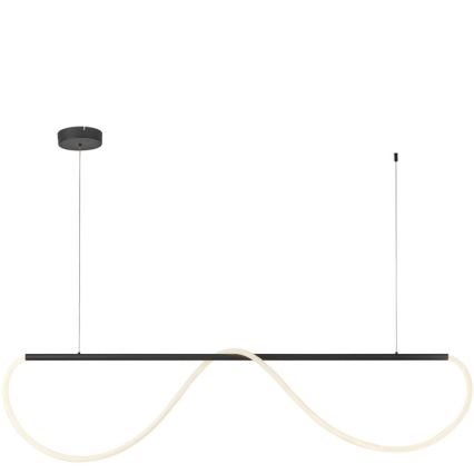 Żyrandol LED na lince MELECA LED/36W/230V 3000/4000/6000K 160 cm czarny