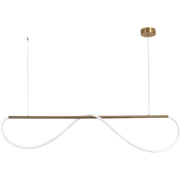 Żyrandol LED na lince MELECA LED/36W/230V 3000/4000/6000K 160 cm złoty