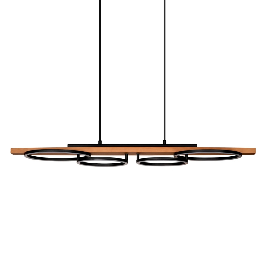 Żyrandol LED na lince MELISA LED/35W/230V sosna