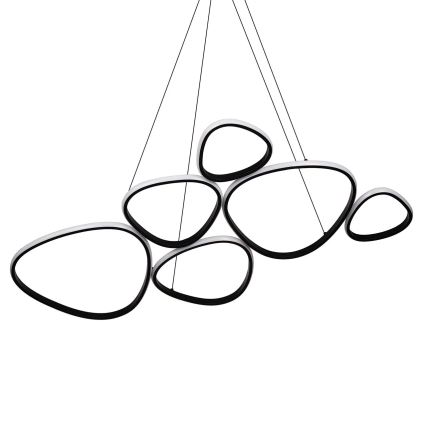 Żyrandol LED na lince PETRA LED/58W/230V 4000K czarny