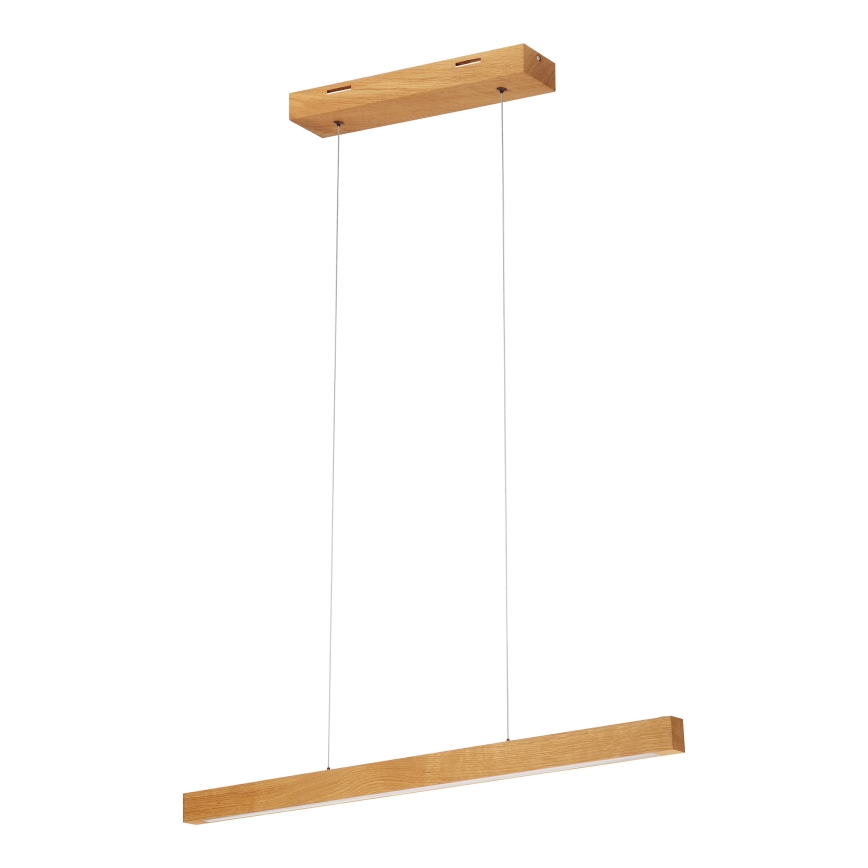 Żyrandol LED na lince VERDE LED/18W/230V 3000K 76 cm dąb