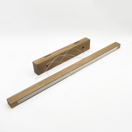 Żyrandol LED na lince VERDE LED/18W/230V 3000K 76 cm dąb