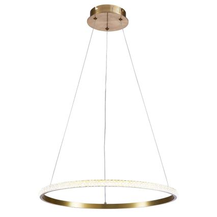 Żyrandol LED na linkach DIANA LED/25W/230V 4000K Ø 50 cm złoty