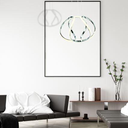 Żyrandol LED na linkach GLOBE LED/50W/230V