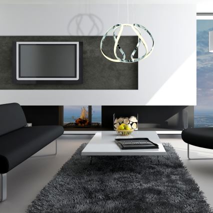 Żyrandol LED na linkach GLOBE LED/50W/230V