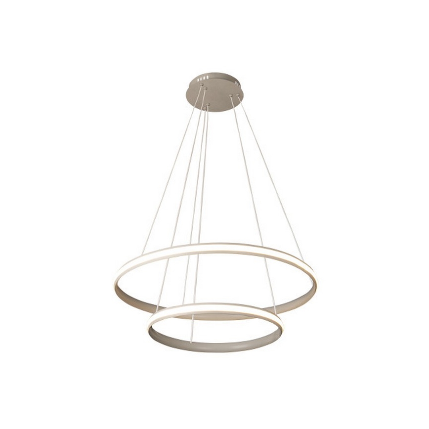 LED ściemnialny żyrandol na lince LED/90W/230V 3000-6500K śr. 60 cm + pilot zdalnego sterowania