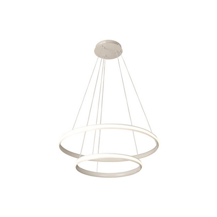 LED ściemnialny żyrandol na lince LED/90W/230V 3000-6500K śr. 60 cm + pilot zdalnego sterowania