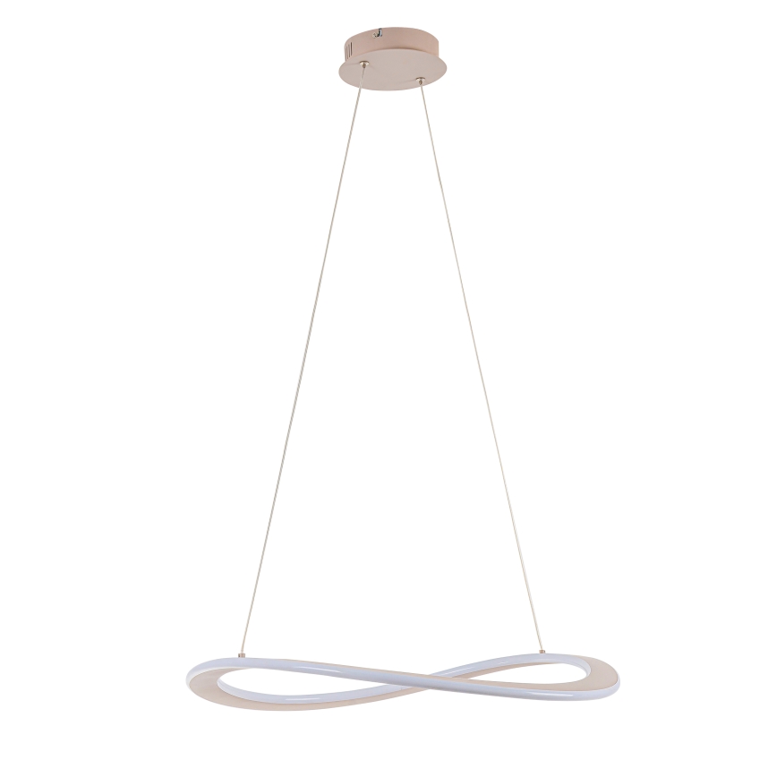 Żyrandol LED na przewodzie CASHMERE LED/40W/230V śr. 59,5 cm beżowy