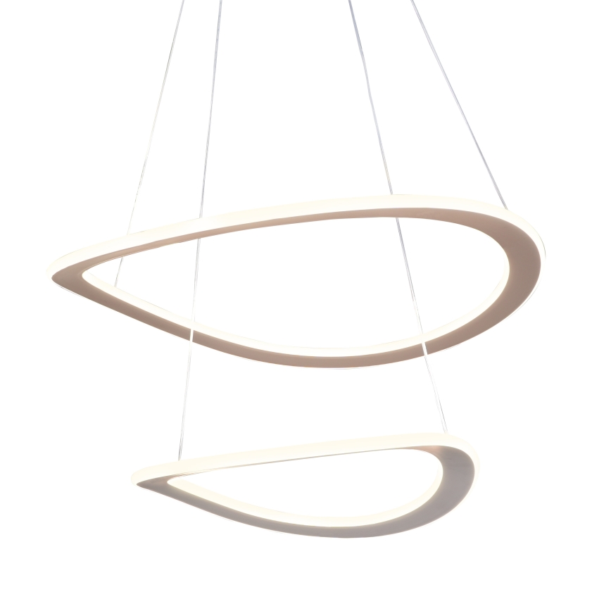 Żyrandol LED na przewodzie CASHMERE LED/75W/230V śr. 59,5 beżowy