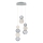 Żyrandol LED na przewodzie CREMONA LED/17W/230V 3000K chrom matowy