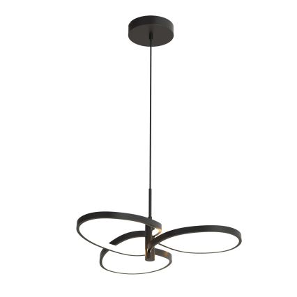 Żyrandol LED na przewodzie RIBBON LED/25W/230V 4000K czarny