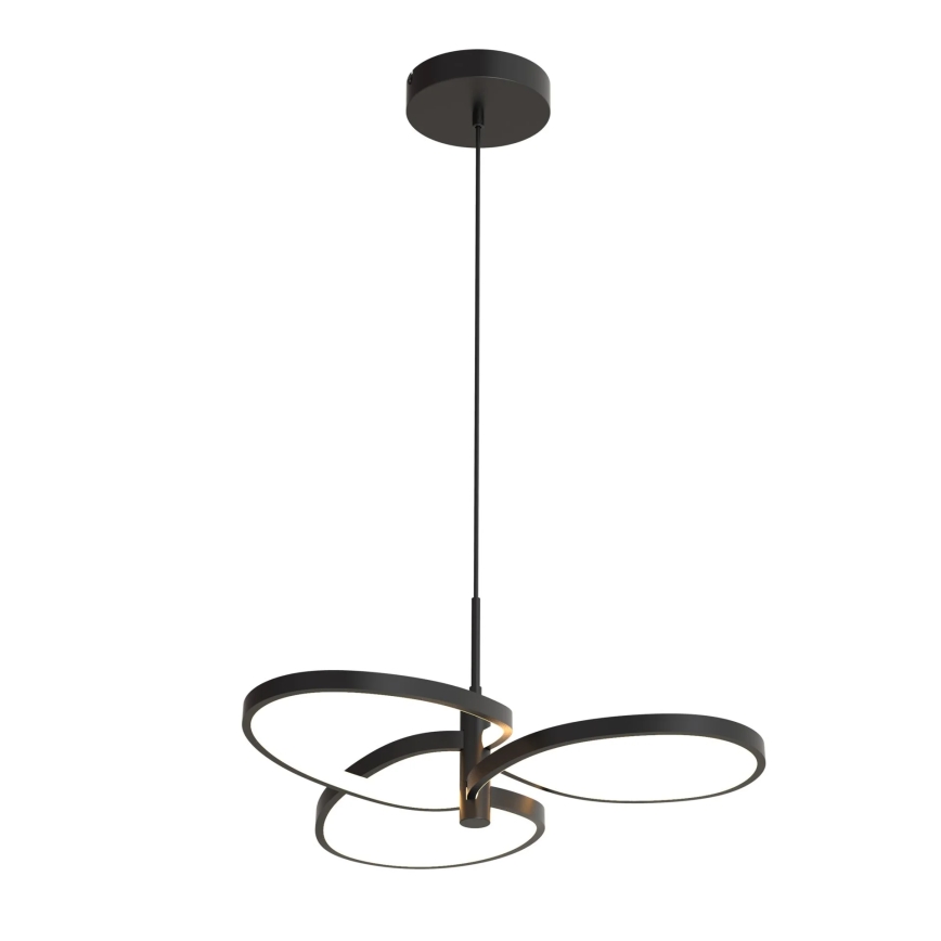 Żyrandol LED na przewodzie RIBBON LED/25W/230V 4000K czarny