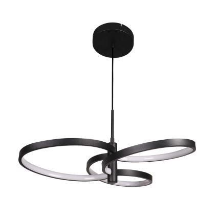 Żyrandol LED na przewodzie RIBBON LED/25W/230V 4000K czarny