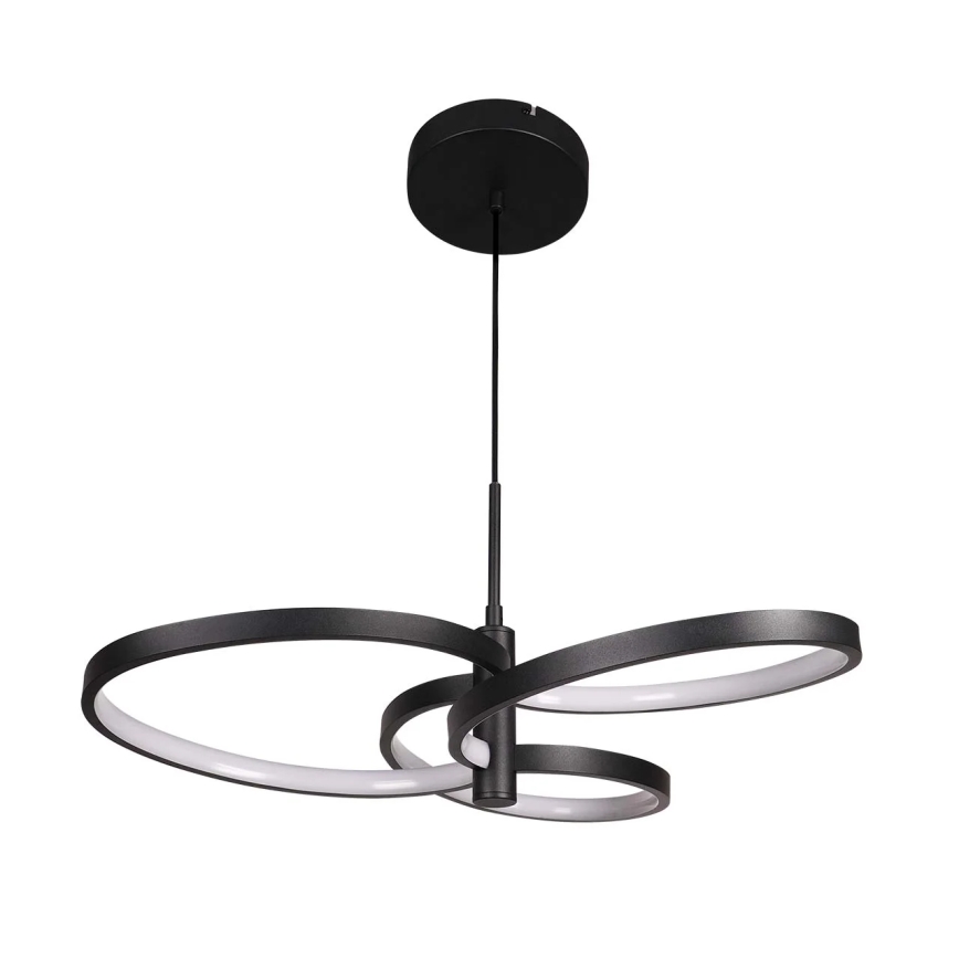 Żyrandol LED na przewodzie RIBBON LED/25W/230V 4000K czarny