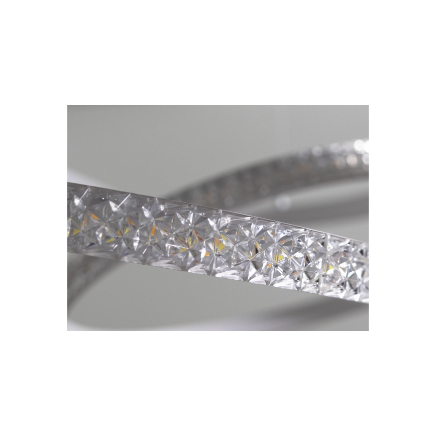 LED ściemnialny żyrandol na lince LED/90W/230V 3000-6500K śr. 47 cm + zdalne sterowanie