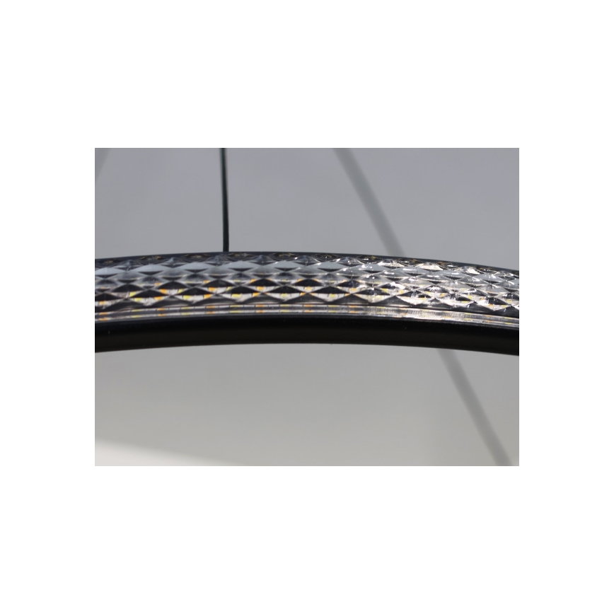 LED ściemnialny żyrandol na linkach LED/32W/230V 3000-6500K śr. 60 cm + zdalne sterowanie