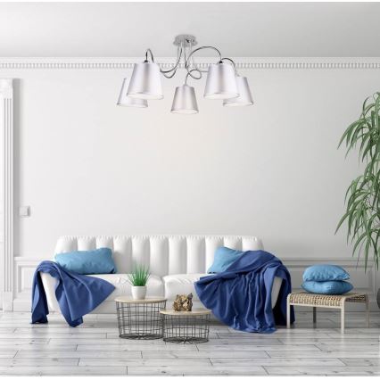 Żyrandol LUK 5xE14/40W/230V