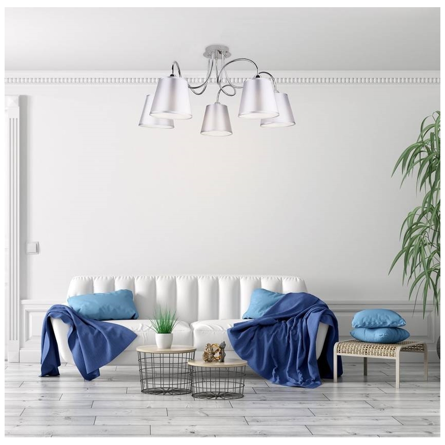 Żyrandol LUK 5xE14/40W/230V