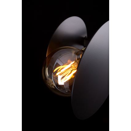 Żyrandol MINERVA 2xE27/15W + 2xE14/10W/230V czarny