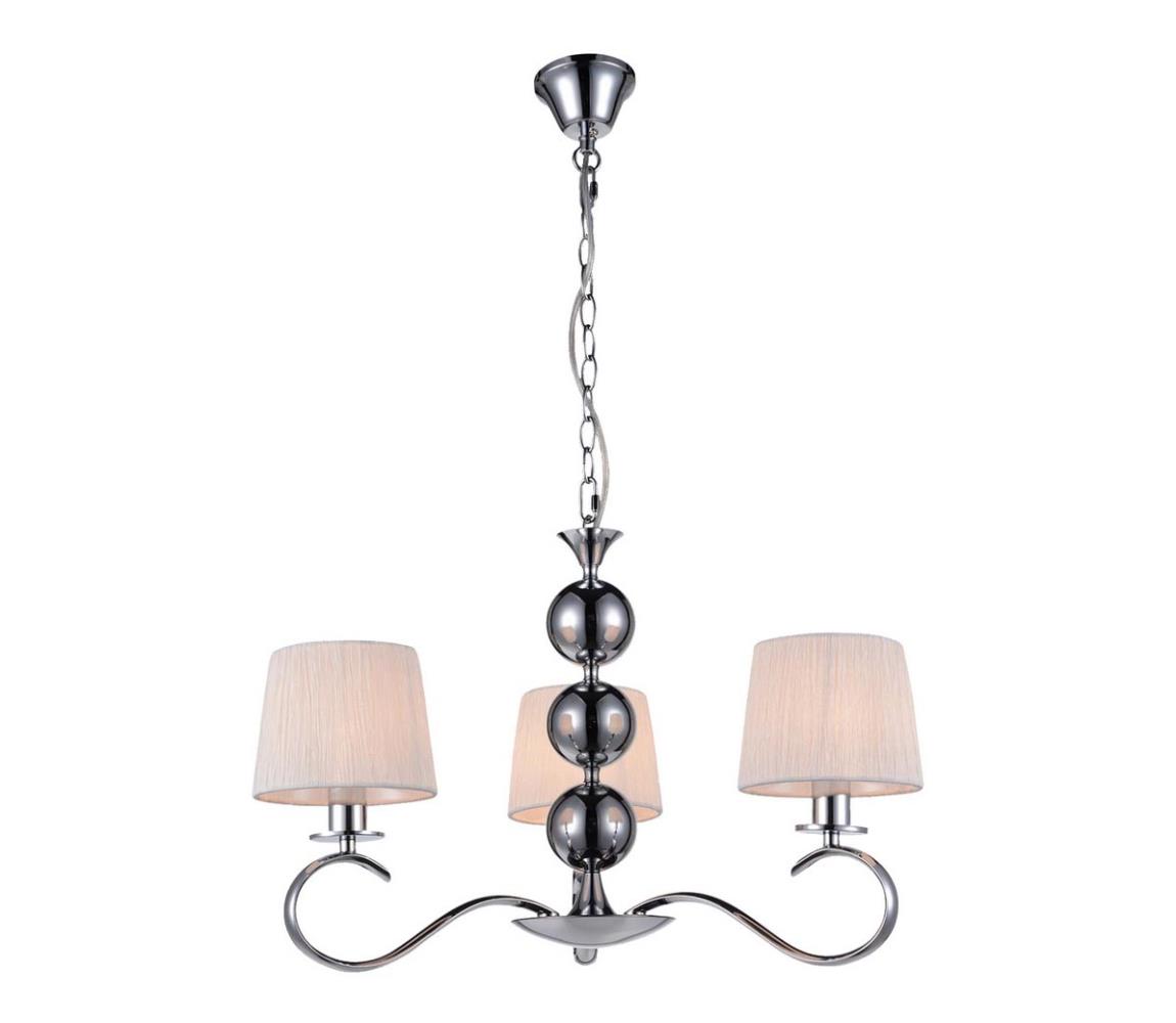 Żyrandol na łańcuchu CLARA 3xE14/40W/230V