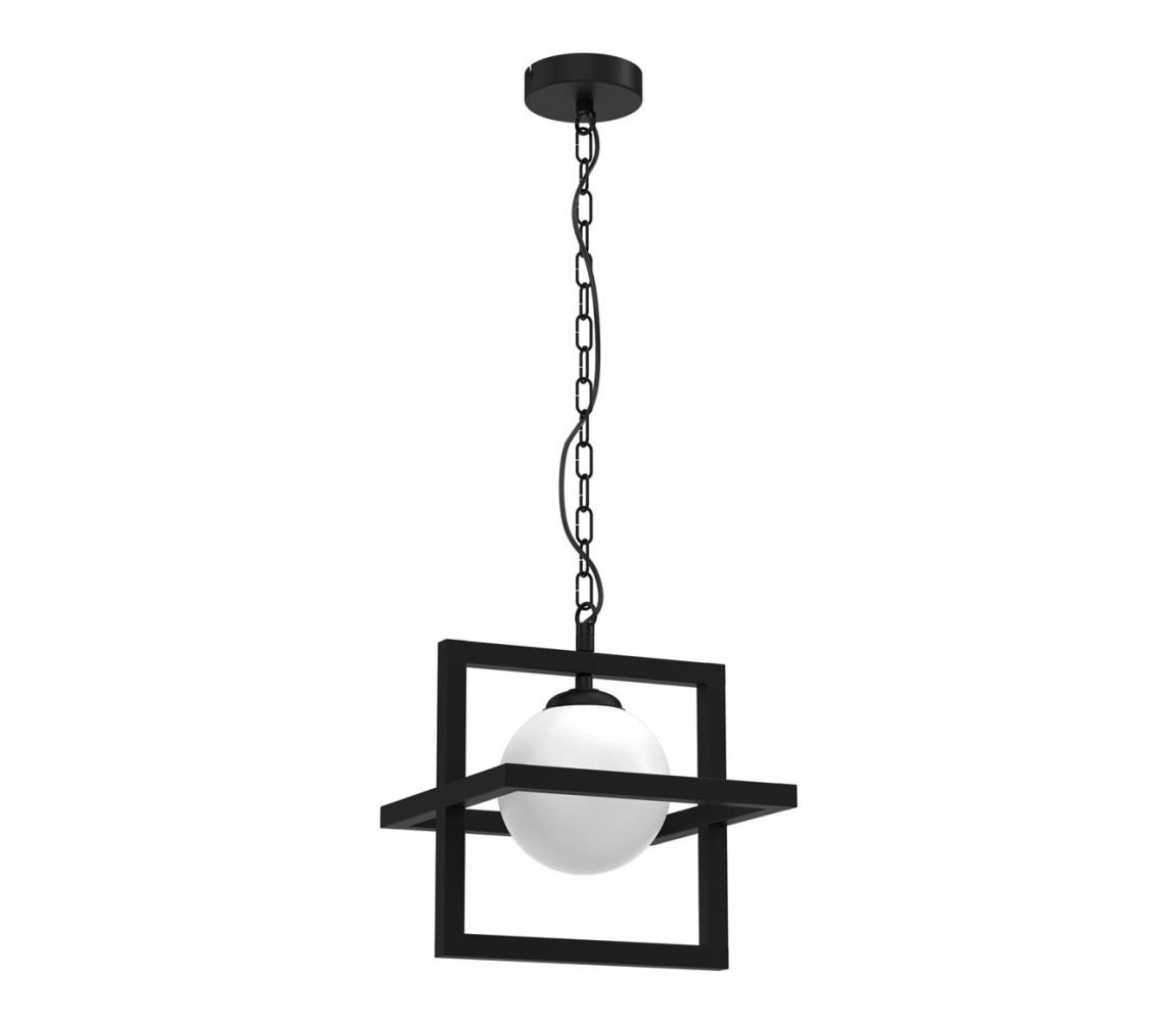 Żyrandol na łańcuchu DIEGO 1xE14/40W/230V czarny