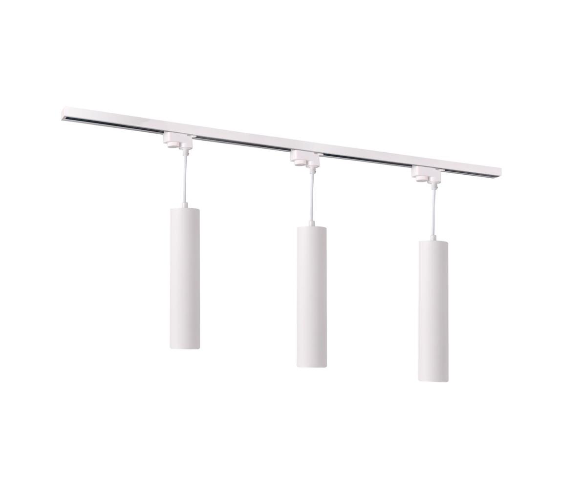 Żyrandol na łańcuchu do systemu szynowego MARIBEL 3xGU10/10W/230V + 1 m system szynowy