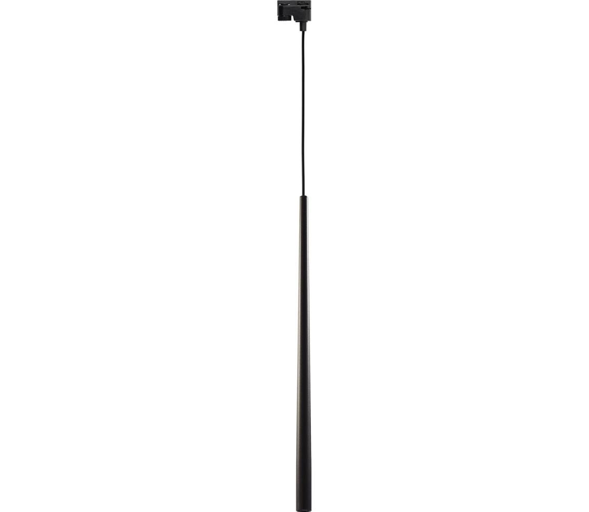 Żyrandol na łańcuchu do systemu szynowego PIANO 1xG9/8W/230V czarny