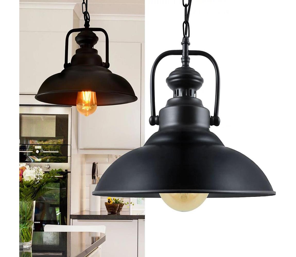 Żyrandol na łańcuchu ICELAND 1xE27/20W/230V