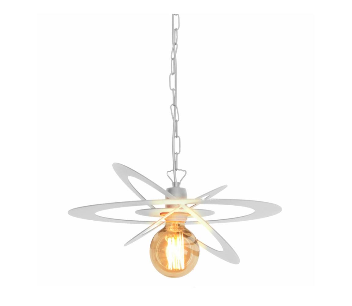 Żyrandol na łańcuchu STAR 1xE27/15W/230V biały