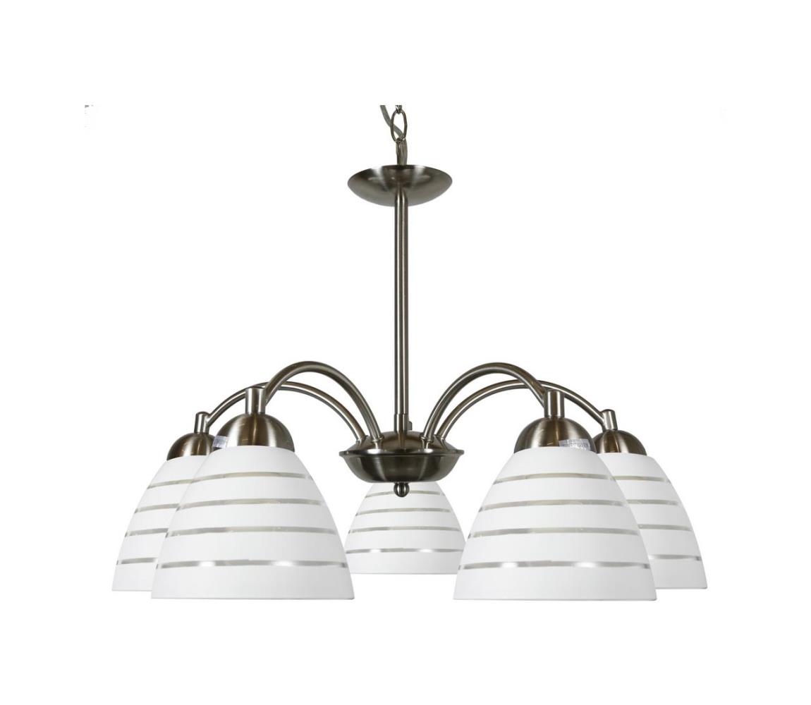 Żyrandol na łańcuchu ULI 5xE27/60W/230V