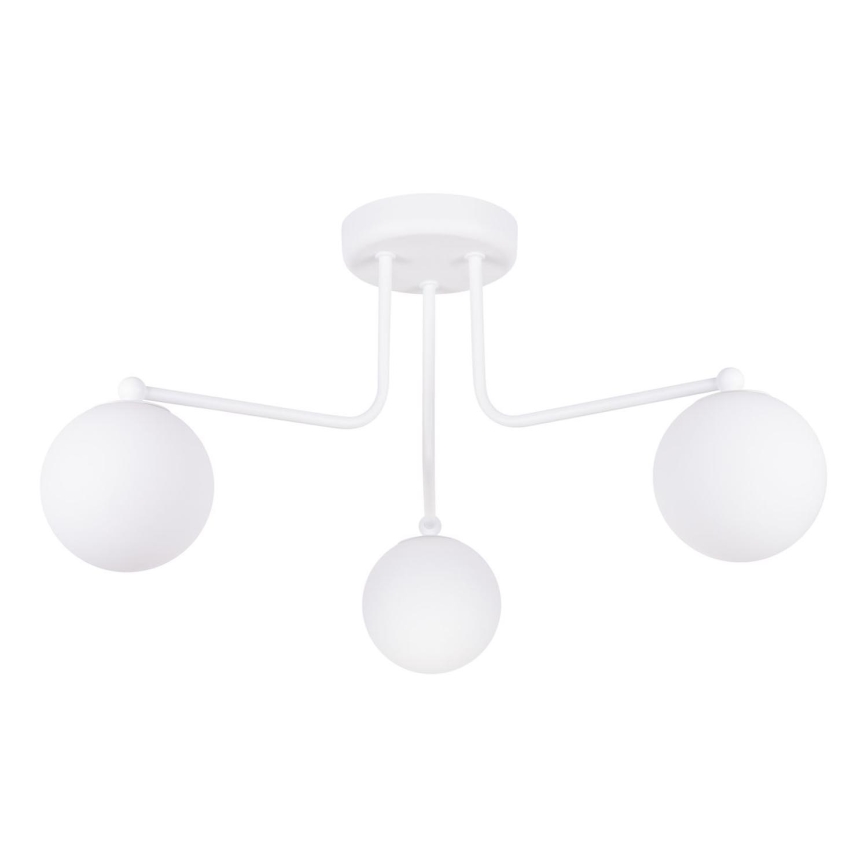 Żyrandol na drążku ASTRAL 3xG9/8W/230V biały