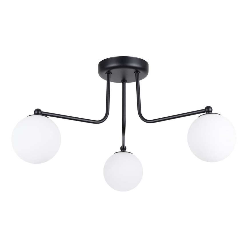 Żyrandol na drążku ASTRAL 3xG9/8W/230V czarny