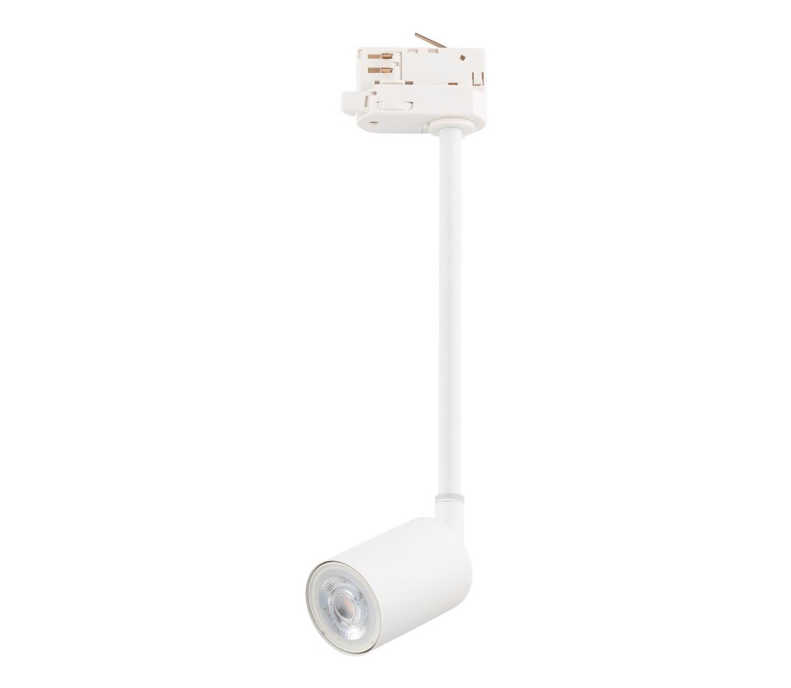 Żyrandol na drążku do 3-fazowego systemu szynowego TOP 1xGU10/8W/230V biały