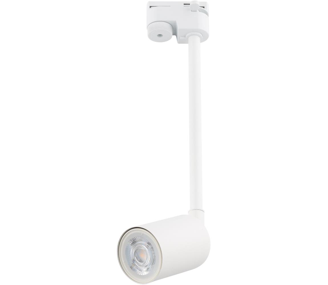 Żyrandol na drążku do systemu szynowego TOP 1xGU10/10W/230V biały