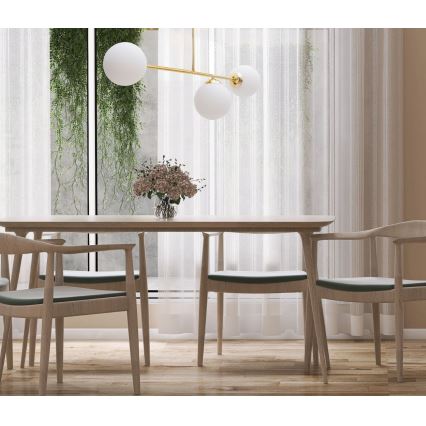 Żyrandol na drążku FIRA 3xE27/60W/230V złoty