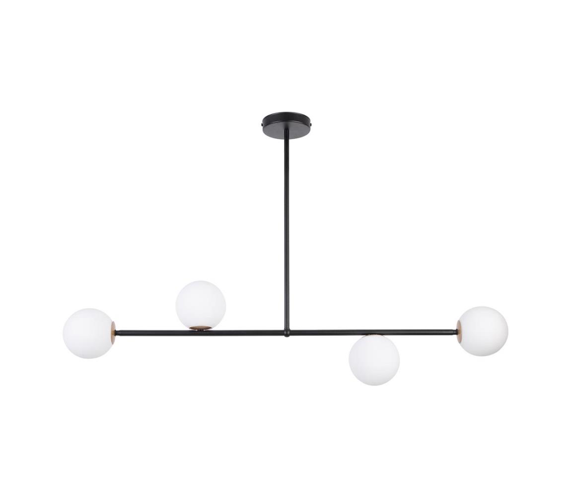 Żyrandol na drążku GAMA 4xG9/12W/230V czarny