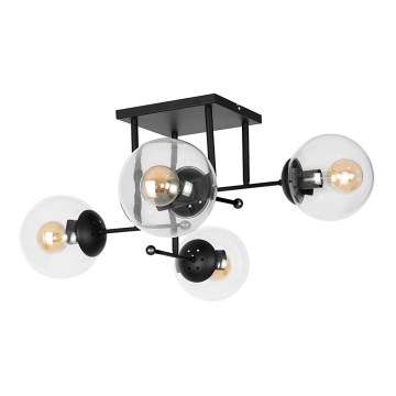 Żyrandol na drążku HAMAR 4xE27/60W/230V