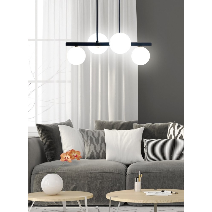 Żyrandol na drążku KAMA 4xG9/28W/230V