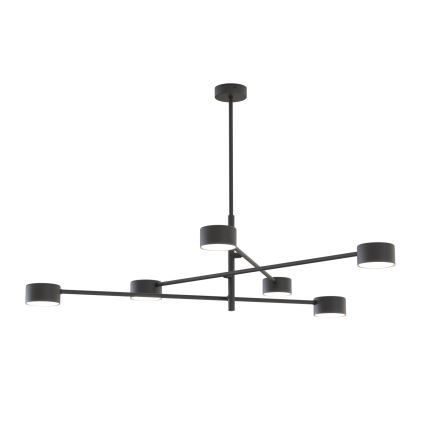 Żyrandol na drążku NATSU 6xGX53/12W/230V czarny