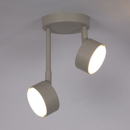 Żyrandol na drążku NEMO 2xGX53/12W/230V beżowy