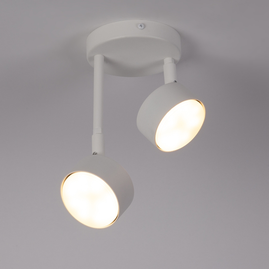 Żyrandol na drążku NEMO 2xGX53/12W/230V biały