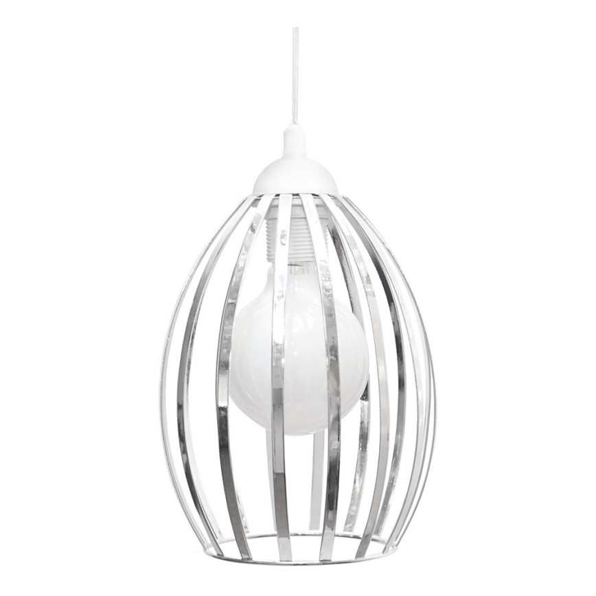 Żyrandol na drucie DALI 1xE27/15W/230V chrom błyszczący