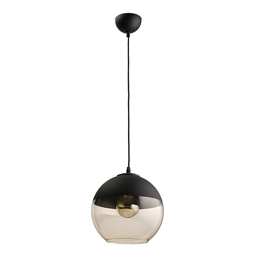 Żyrandol na drutu AMBER 1xE27/60W/230V