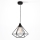 Żyrandol na drutu DIAMOND 1xE27/60W/230V 30 cm